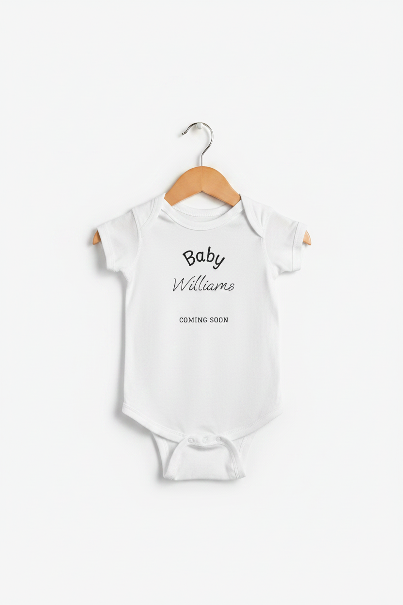Personalised Babygrow
