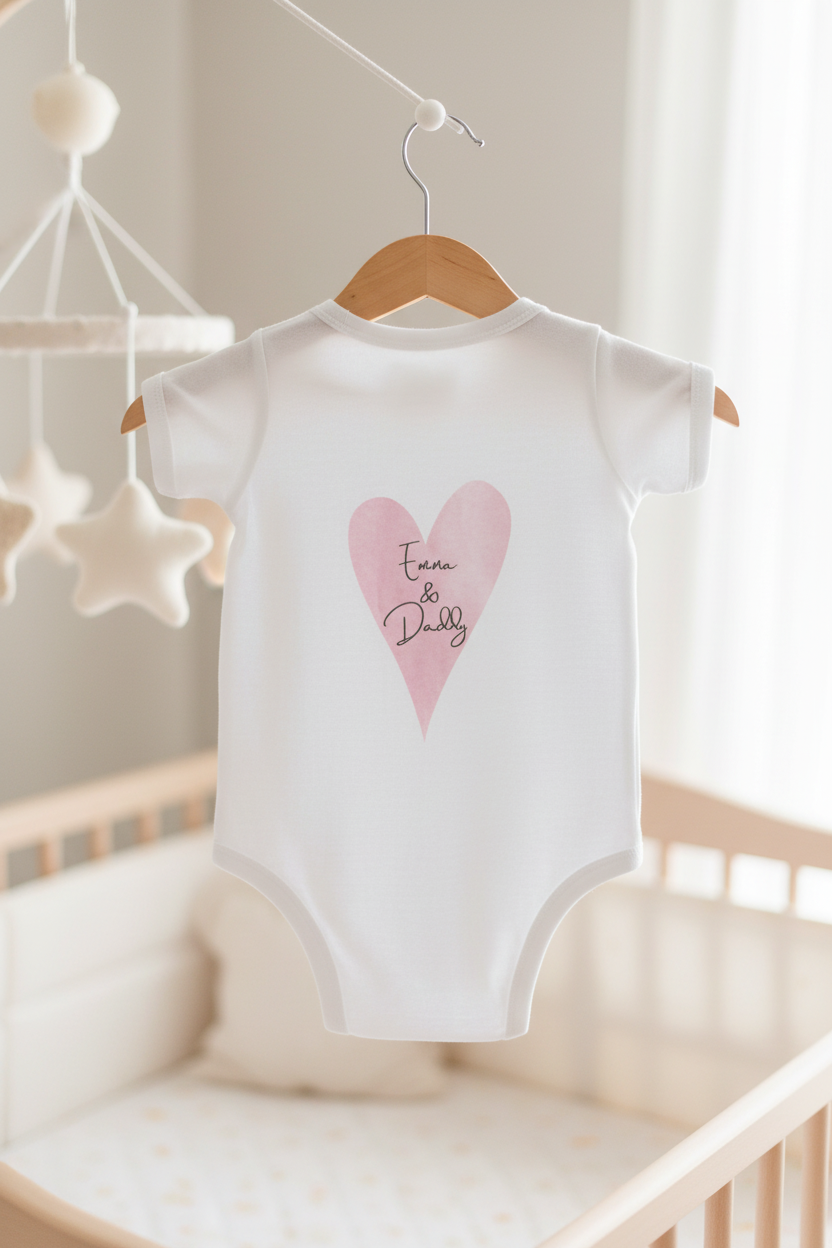 Happy Father’s Day Father & Daughter Set Babygrow