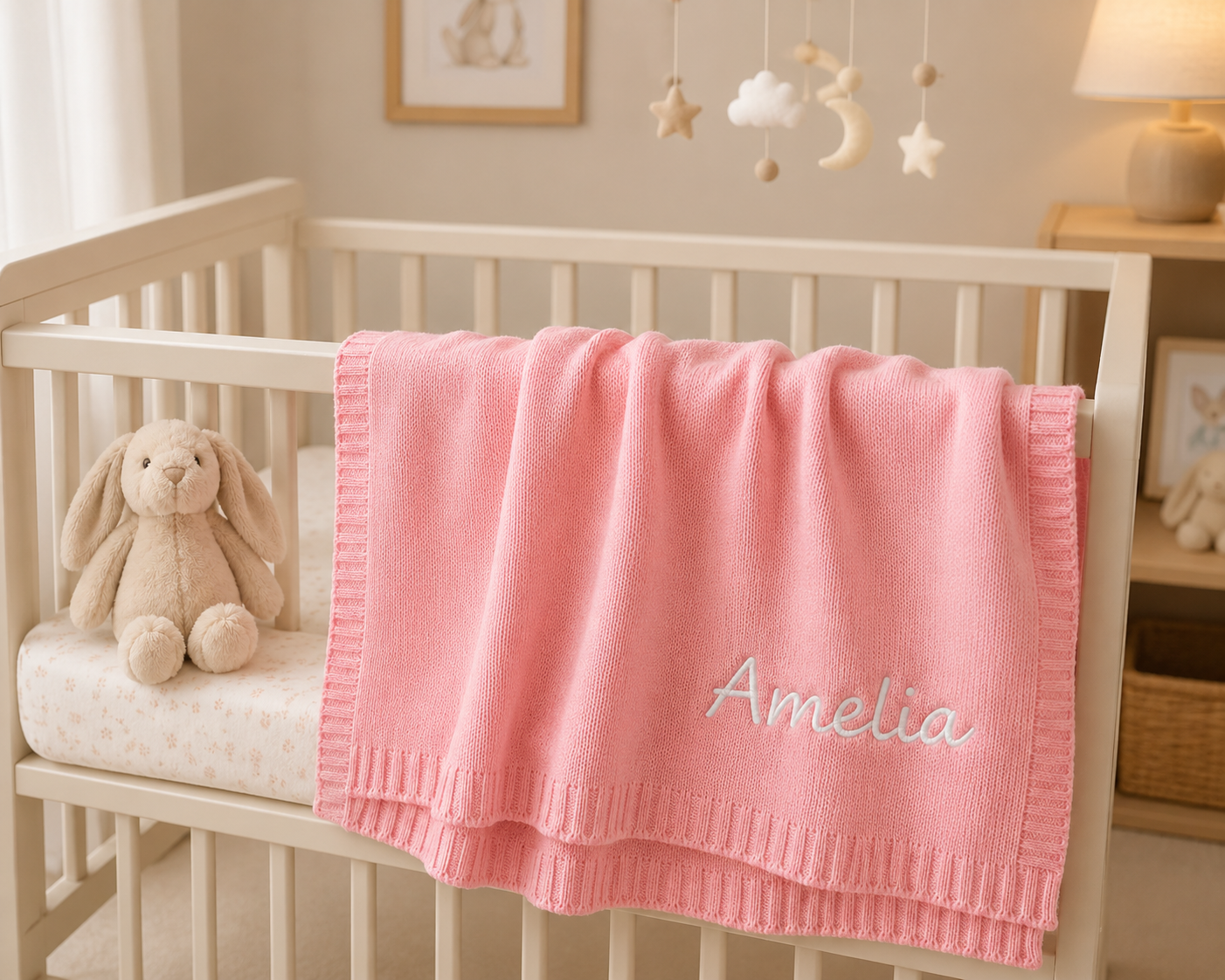 Personalised Knitted Blanket