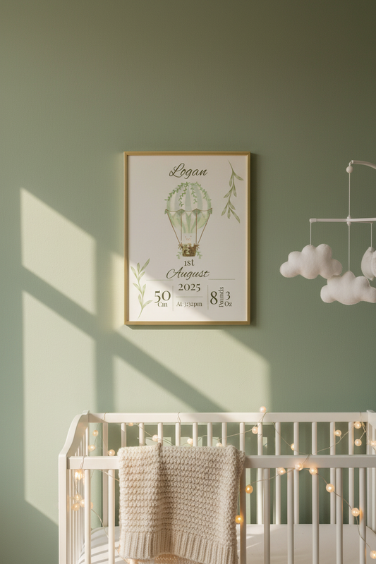 Nursery Wall Mockup – fixed